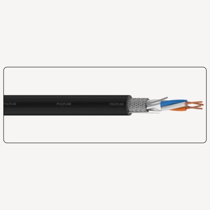 RS485 Cable 22AWG 2-Pair 300-500V PVC